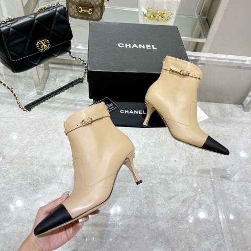 Replica Chanel Boots For Women #1245938 $115.00 USD for Wholesale