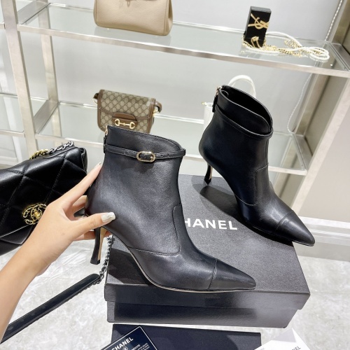 Chanel Boots For Women #1245939 $115.00 USD, Wholesale Replica Chanel Boots