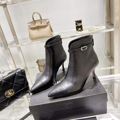 Replica Chanel Boots For Women #1245939 $115.00 USD for Wholesale