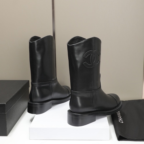 Replica Chanel Boots For Women #1245940 $162.00 USD for Wholesale