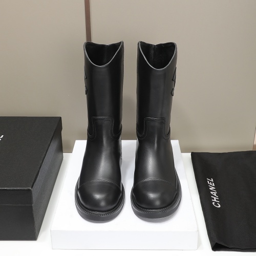 Replica Chanel Boots For Women #1245940 $162.00 USD for Wholesale