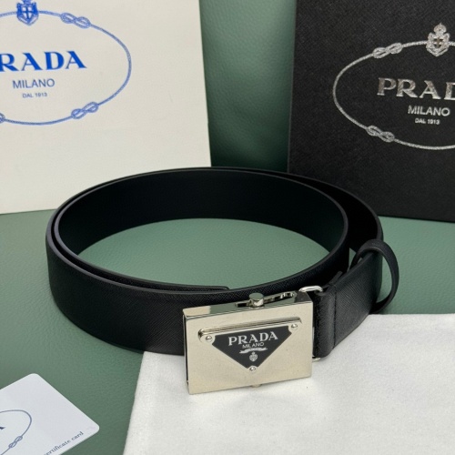 Replica Prada AAA Quality Belts For Men #1245943 $60.00 USD for Wholesale