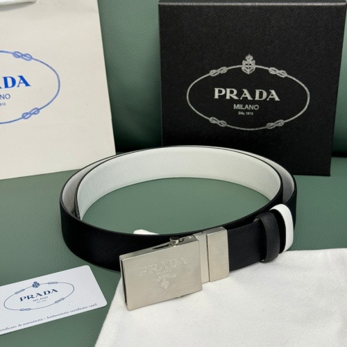 Replica Prada AAA Quality Belts For Men #1245945 $60.00 USD for Wholesale