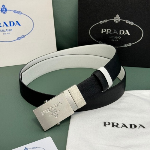 Replica Prada AAA Quality Belts For Men #1245945 $60.00 USD for Wholesale