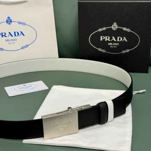 Replica Prada AAA Quality Belts For Men #1245945 $60.00 USD for Wholesale