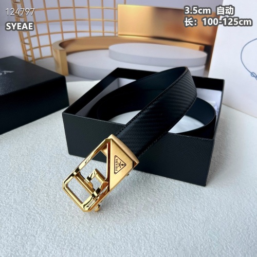 Prada AAA Quality Belts For Men #1245949 $60.00 USD, Wholesale Replica Prada AAA Quality Belts