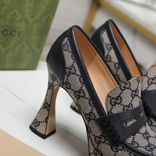 Replica Gucci High-Heeled Shoes For Women #1245953 $125.00 USD for Wholesale