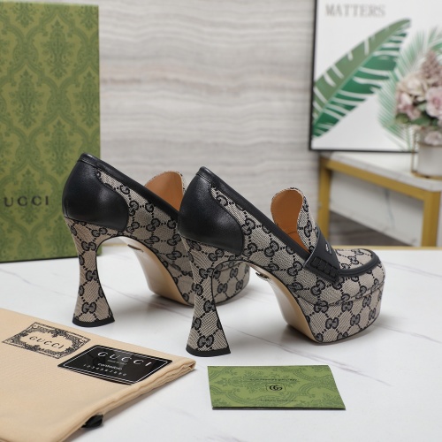 Replica Gucci High-Heeled Shoes For Women #1245953 $125.00 USD for Wholesale