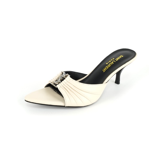 Yves Saint Laurent YSL Slippers For Women #1245962 $85.00 USD, Wholesale Replica Yves Saint Laurent YSL Slippers