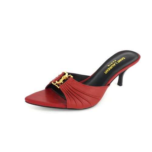 Yves Saint Laurent YSL Slippers For Women #1245967 $85.00 USD, Wholesale Replica Yves Saint Laurent YSL Slippers