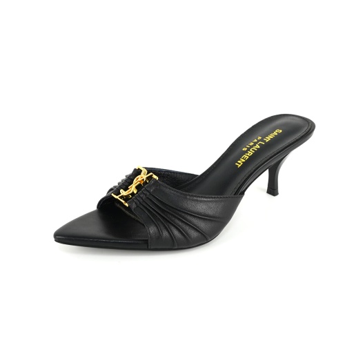 Yves Saint Laurent YSL Slippers For Women #1245971 $85.00 USD, Wholesale Replica Yves Saint Laurent YSL Slippers