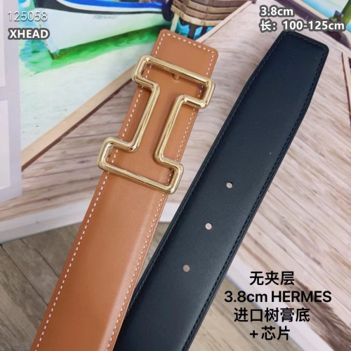 Replica Hermes AAA Quality Belts For Men #1245991 $52.00 USD for Wholesale