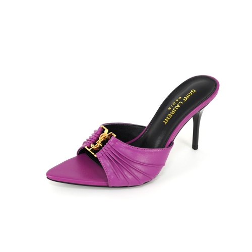 Yves Saint Laurent YSL Slippers For Women #1245994 $85.00 USD, Wholesale Replica Yves Saint Laurent YSL Slippers