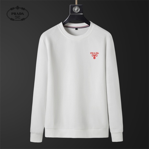 Prada Hoodies Long Sleeved For Men #1246048 $40.00 USD, Wholesale Replica Prada Hoodies