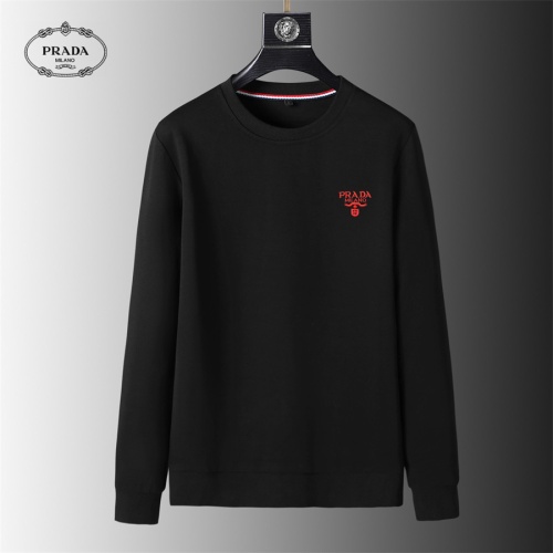 Prada Hoodies Long Sleeved For Men #1246050 $40.00 USD, Wholesale Replica Prada Hoodies