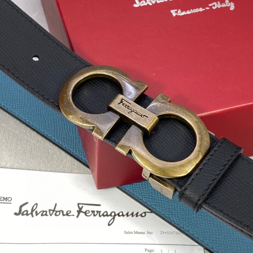 Replica Salvatore Ferragamo AAA Quality Belts For Men #1246064 $56.00 USD for Wholesale