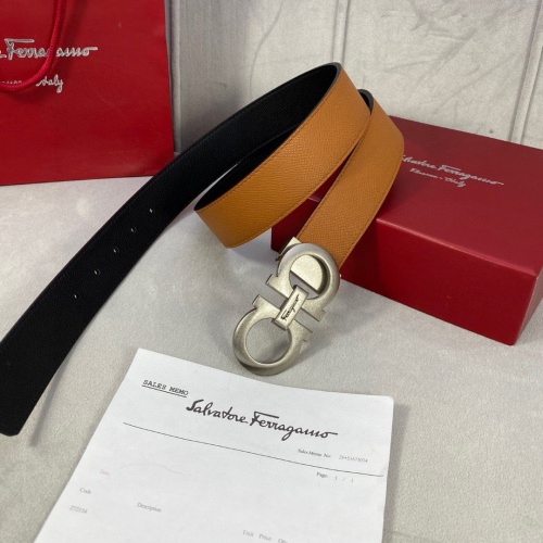 Replica Salvatore Ferragamo AAA Quality Belts For Men #1246071 $56.00 USD for Wholesale