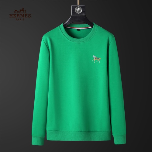 Hermes Hoodies Long Sleeved For Men #1246076 $40.00 USD, Wholesale Replica Hermes Hoodies