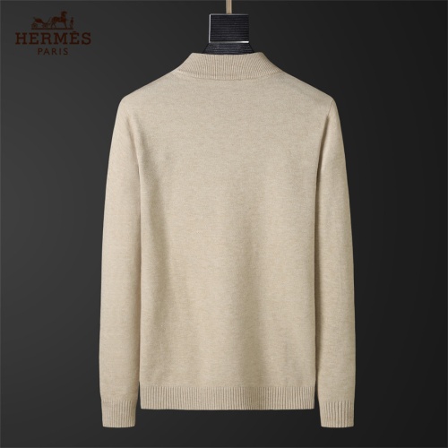 Replica Hermes Sweaters Long Sleeved For Men #1246113 $39.00 USD for Wholesale