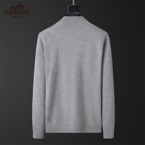 Replica Hermes Sweaters Long Sleeved For Men #1246115 $39.00 USD for Wholesale