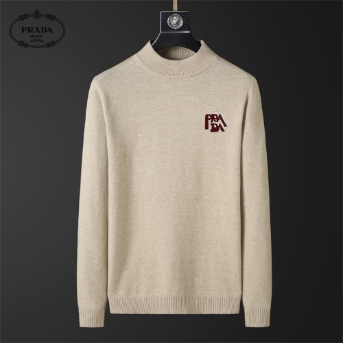 Prada Sweater Long Sleeved For Men #1246119 $39.00 USD, Wholesale Replica Prada Sweater