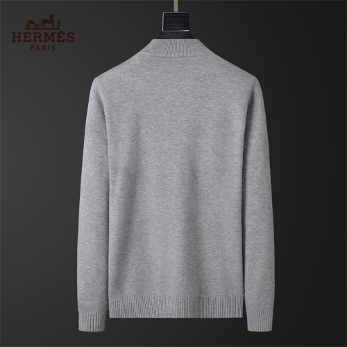 Replica Hermes Sweaters Long Sleeved For Men #1246140 $39.00 USD for Wholesale