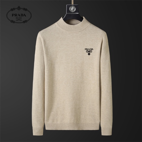 Prada Sweater Long Sleeved For Men #1246151 $39.00 USD, Wholesale Replica Prada Sweater