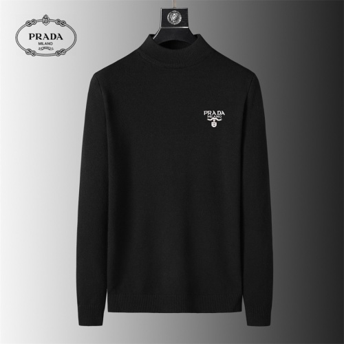 Prada Sweater Long Sleeved For Men #1246157 $39.00 USD, Wholesale Replica Prada Sweater