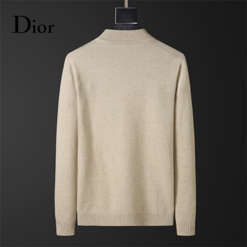 Replica Christian Dior Sweaters Long Sleeved For Men #1246170 $39.00 USD for Wholesale