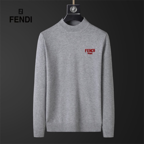 Fendi Sweaters Long Sleeved For Men #1246176 $39.00 USD, Wholesale Replica Fendi Sweaters