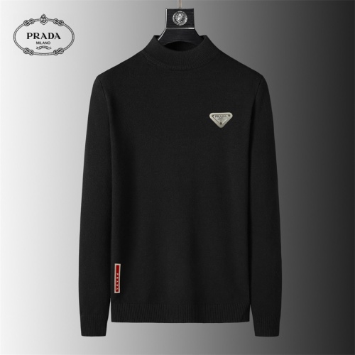 Prada Sweater Long Sleeved For Men #1246219 $39.00 USD, Wholesale Replica Prada Sweater