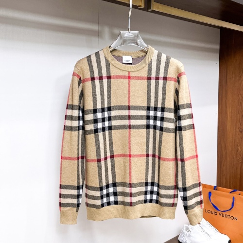 Burberry Fashion Sweaters Long Sleeved For Men #1246221 $72.00 USD, Wholesale Replica Burberry Fashion Sweaters