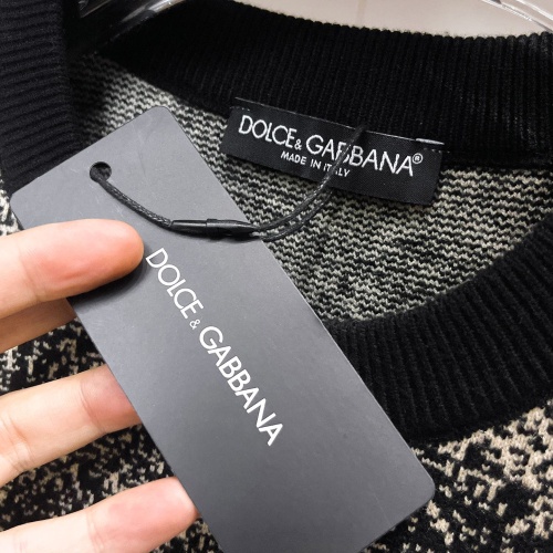 Replica Dolce & Gabbana D&G Sweaters Long Sleeved For Men #1246228 $72.00 USD for Wholesale