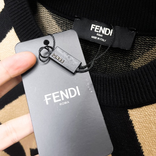 Replica Fendi Sweaters Long Sleeved For Men #1246239 $72.00 USD for Wholesale