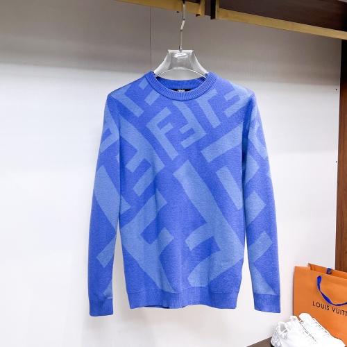 Fendi Sweaters Long Sleeved For Men #1246240 $72.00 USD, Wholesale Replica Fendi Sweaters