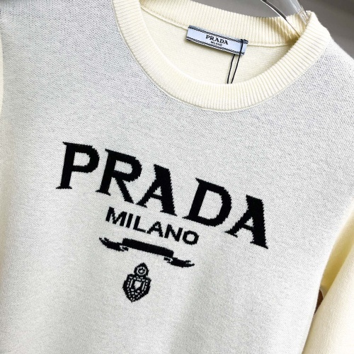 Replica Prada Sweater Long Sleeved For Men #1246244 $72.00 USD for Wholesale