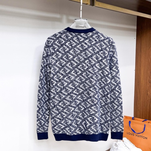 Replica Fendi Sweaters Long Sleeved For Men #1246248 $72.00 USD for Wholesale