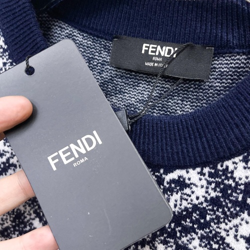 Replica Fendi Sweaters Long Sleeved For Men #1246248 $72.00 USD for Wholesale