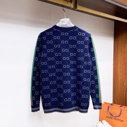 Replica Gucci Sweaters Long Sleeved For Men #1246250 $72.00 USD for Wholesale