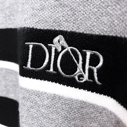 Replica Christian Dior Sweaters Long Sleeved For Men #1246260 $72.00 USD for Wholesale