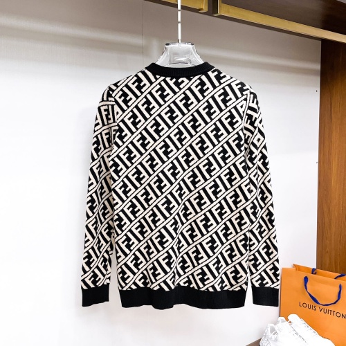 Replica Fendi Sweaters Long Sleeved For Men #1246265 $72.00 USD for Wholesale