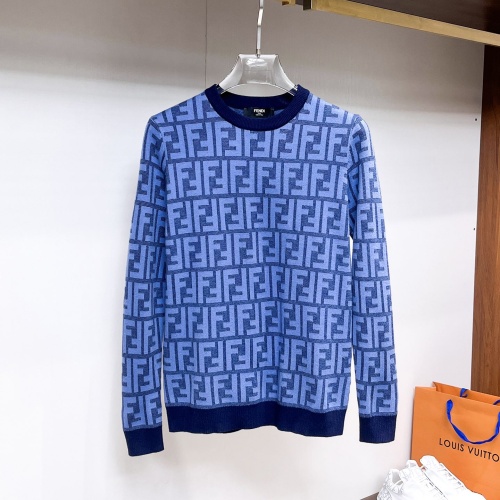 Fendi Sweaters Long Sleeved For Men #1246267 $72.00 USD, Wholesale Replica Fendi Sweaters