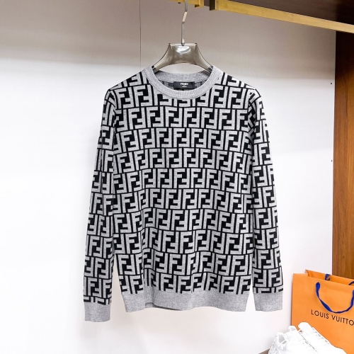 Fendi Sweaters Long Sleeved For Men #1246268 $72.00 USD, Wholesale Replica Fendi Sweaters