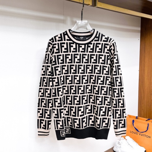 Fendi Sweaters Long Sleeved For Men #1246270 $72.00 USD, Wholesale Replica Fendi Sweaters