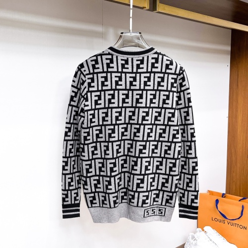 Replica Fendi Sweaters Long Sleeved For Men #1246271 $72.00 USD for Wholesale