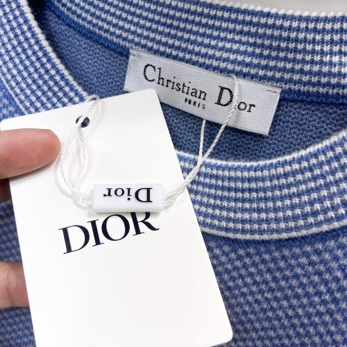 Replica Christian Dior Sweaters Long Sleeved For Men #1246277 $72.00 USD for Wholesale