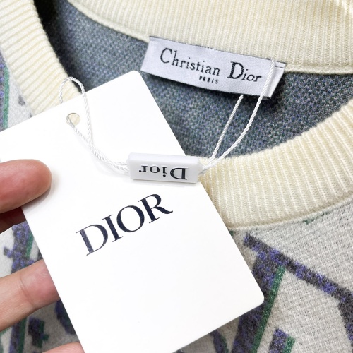 Replica Christian Dior Sweaters Long Sleeved For Men #1246279 $72.00 USD for Wholesale