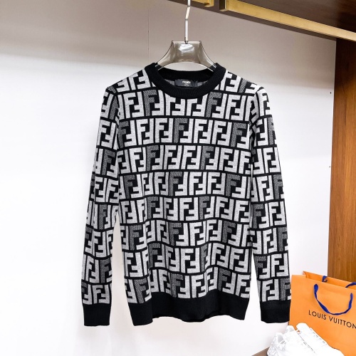 Fendi Sweaters Long Sleeved For Men #1246282 $72.00 USD, Wholesale Replica Fendi Sweaters