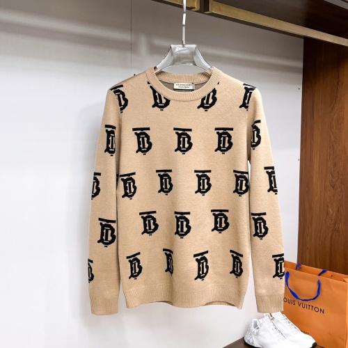 Burberry Fashion Sweaters Long Sleeved For Men #1246285 $72.00 USD, Wholesale Replica Burberry Fashion Sweaters