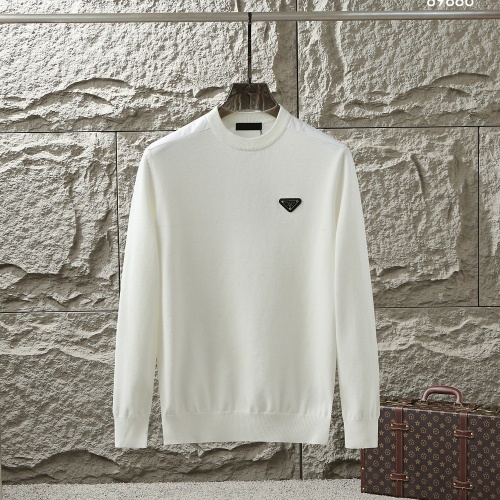 Prada Sweater Long Sleeved For Men #1246307 $48.00 USD, Wholesale Replica Prada Sweater